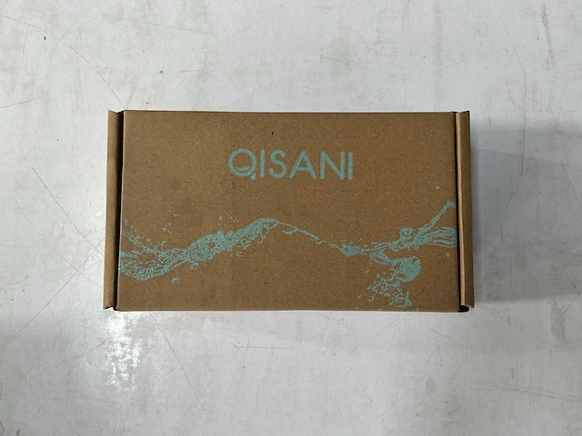 Qisani - flow - thermostatische inbouwkraan 2-weg vierkant afbouwdeel - light gold - afbeelding 5 van  5