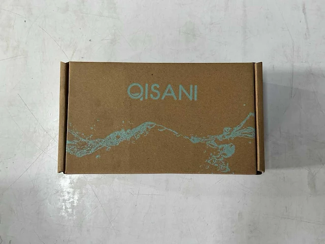 Qisani - flow - thermostatische inbouwkraan 2-weg vierkant afbouwdeel - light gold - afbeelding 5 van  5