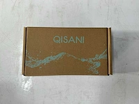 Qisani - flow - thermostatische inbouwkraan 2-weg vierkant afbouwdeel - rvs - afbeelding 5 van  5