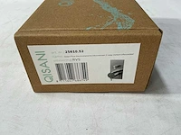 Qisani - flow - thermostatische inbouwkraan 2-weg vierkant afbouwdeel - rvs - afbeelding 4 van  5