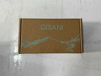 Qisani - flow - thermostatische inbouwkraan 2-weg vierkant afbouwdeel - zwart - afbeelding 5 van  5