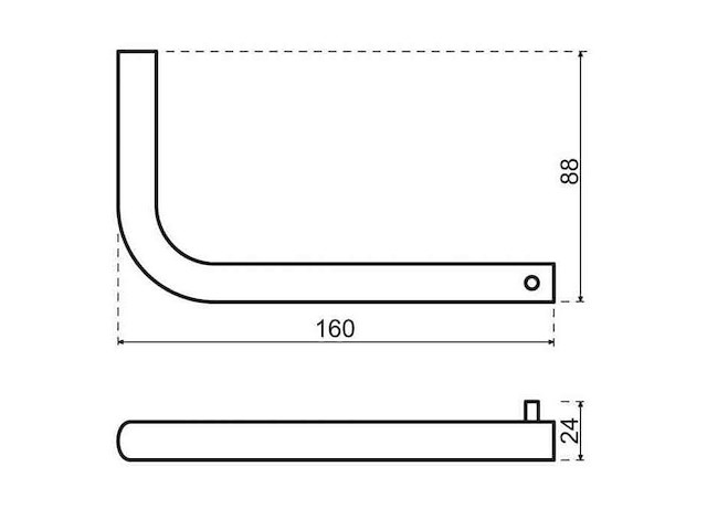 Qisani - flow - toiletrolhouder - copper - afbeelding 2 van  2