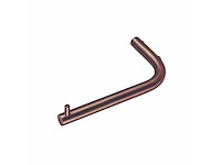 Qisani - flow - toiletrolhouder - copper - afbeelding 1 van  4