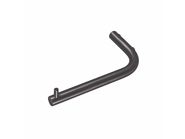 Qisani - flow - toiletrolhouder - gun metal - afbeelding 1 van  3