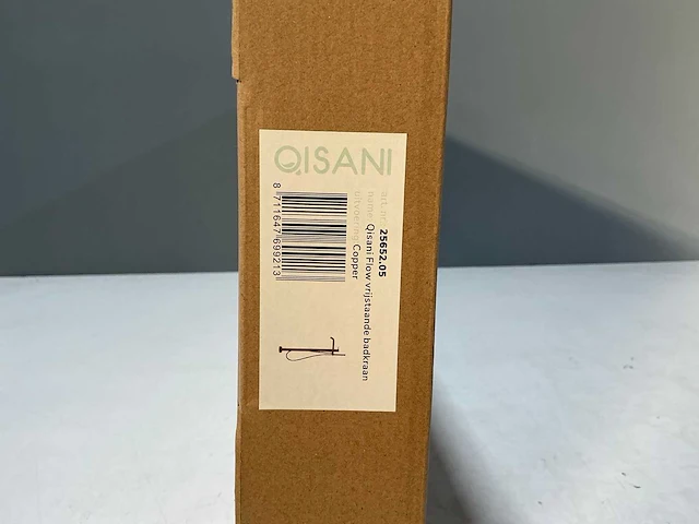 Qisani - flow - vrijstaande badkraan - copper - afbeelding 2 van  3
