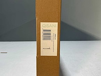 Qisani - flow - vrijstaande badkraan - gun metal - afbeelding 2 van  3