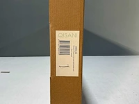 Qisani - flow - vrijstaande badkraan - gun metal - afbeelding 2 van  3