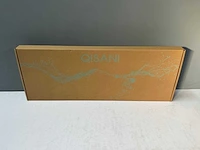 Qisani - flow - vrijstaande badkraan - gun metal - afbeelding 3 van  3