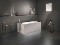 Qisani - flow - vrijstaande badkraan - rvs - afbeelding 1 van  1