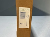 Qisani - flow - vrijstaande badkraan - zwart gecoat - afbeelding 2 van  2