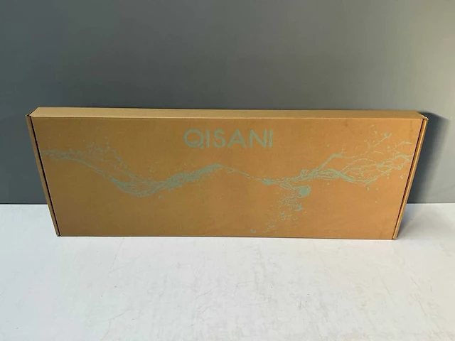 Qisani - flow - vrijstaande badkraan - zwart gecoat - afbeelding 3 van  3