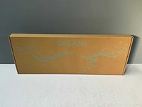 Qisani - flow - vrijstaande badkraan - zwart gecoat - afbeelding 3 van  3