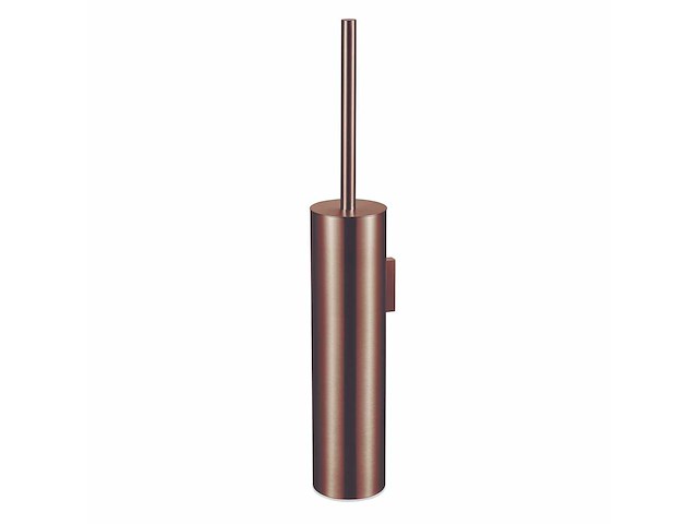 Qisani - flow - wandtoiletborstel met houder - copper - afbeelding 1 van  4