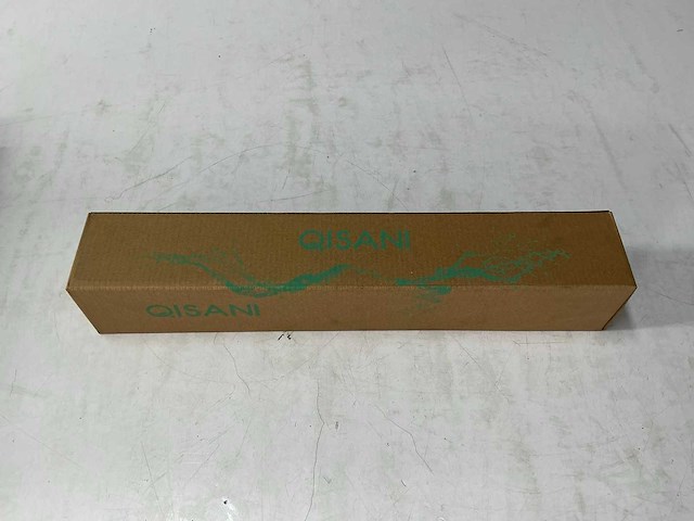 Qisani - flow - wandtoiletborstel met houder - light gold - afbeelding 4 van  4