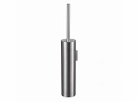 Qisani - flow - wandtoiletborstel met houder - rvs