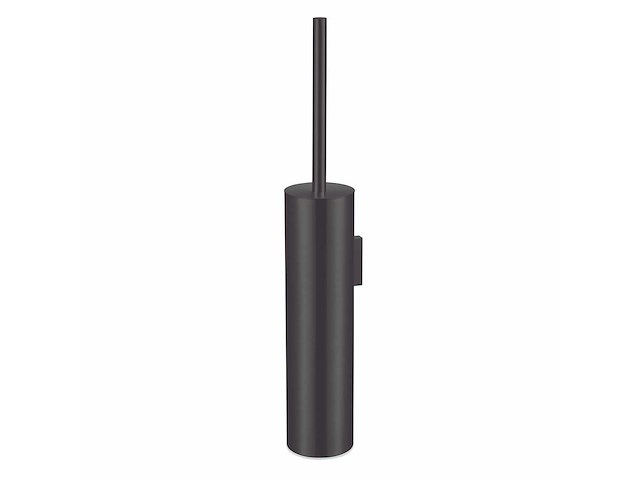 Qisani - flow - wandtoiletborstel met houder - zwart - afbeelding 1 van  4