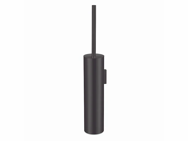 Qisani - flow - wandtoiletborstel met houder - zwart - afbeelding 1 van  4
