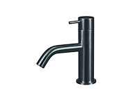 Qisani - flow - wastafelkraan - gun metal - afbeelding 1 van  4