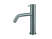 Qisani - flow - wastafelkraan - rvs 21 cm - afbeelding 1 van  4