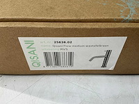 Qisani - flow - wastafelkraan - rvs 21 cm - afbeelding 3 van  4