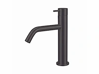 Qisani - flow - wastafelkraan - zwart 21 cm