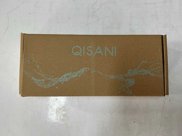 Qisani - flow - wastafelkraan uitloop afbouwdeel - gun metal 15 cm - afbeelding 5 van  5