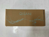 Qisani - flow - wastafelkraan uitloop afbouwdeel - gun metal 15 cm - afbeelding 5 van  5