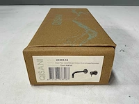 Qisani - flow - wastafelkraan uitloop afbouwdeel - gun metal 15 cm - afbeelding 4 van  5