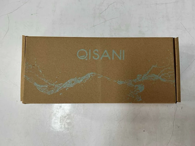 Qisani - flow - wastafelkraan uitloop afbouwdeel - gun metal 15 cm - afbeelding 5 van  5