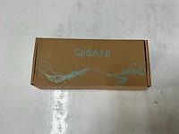 Qisani - flow - wastafelkraan uitloop afbouwdeel - gun metal 21 cm - afbeelding 2 van  4