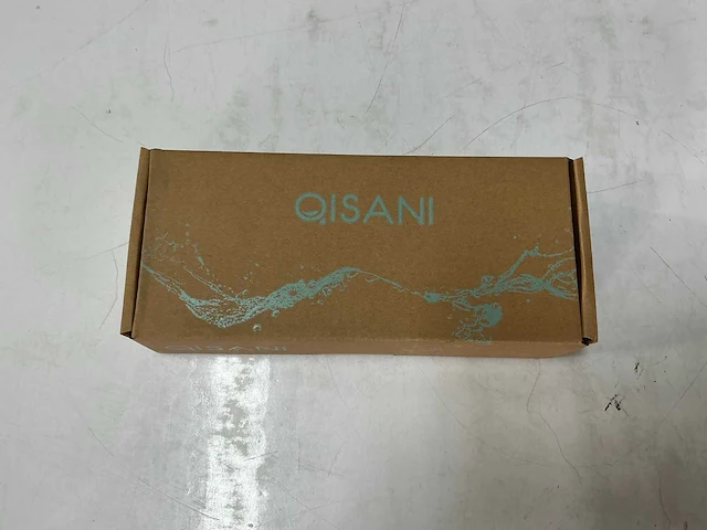 Qisani - flow - wastafelkraan uitloop afbouwdeel - gun metal 21 cm - afbeelding 4 van  4