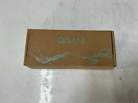 Qisani - flow - wastafelkraan uitloop afbouwdeel - gun metal 21 cm - afbeelding 4 van  4