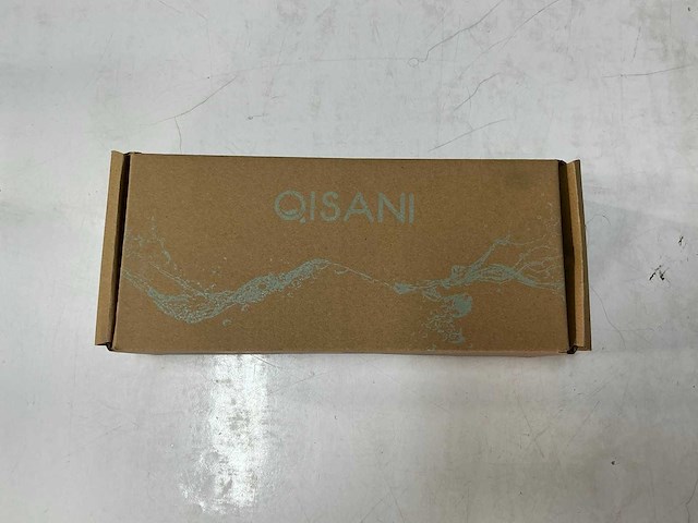 Qisani - flow - wastafelkraan uitloop afbouwdeel - light gold 15 cm - afbeelding 2 van  5