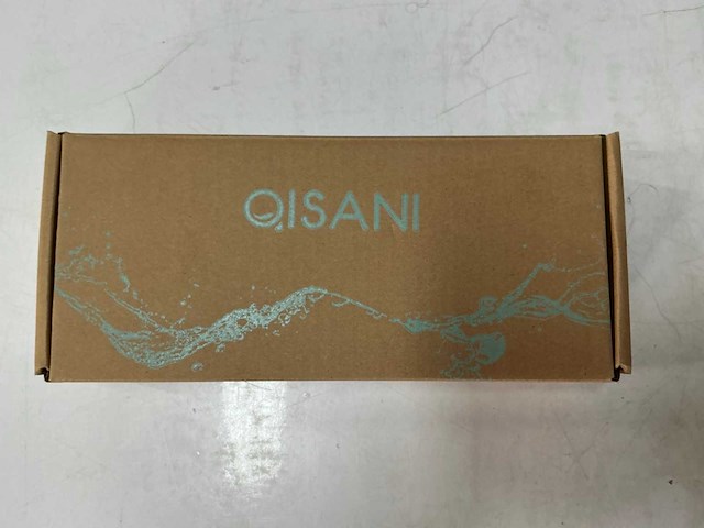 Qisani - flow - wastafelkraan uitloop afbouwdeel - light gold 21 cm - afbeelding 4 van  4