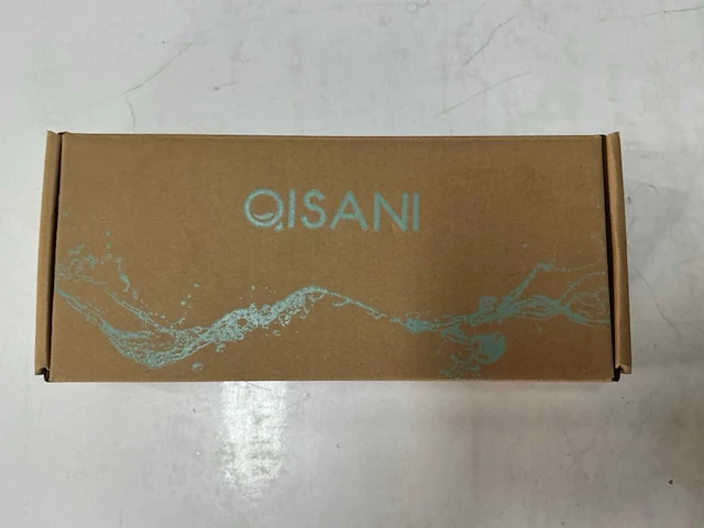 Qisani - flow - wastafelkraan uitloop afbouwdeel - light gold 21 cm - afbeelding 4 van  4