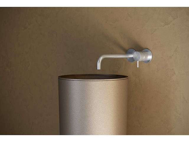 Qisani - flow - wastafelkraan uitloop afbouwdeel - rvs 15 cm - afbeelding 3 van  3