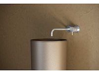 Qisani - flow - wastafelkraan uitloop afbouwdeel - rvs 15 cm - afbeelding 3 van  3