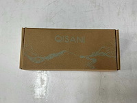 Qisani - flow - wastafelkraan uitloop afbouwdeel - zwart 15 cm - afbeelding 6 van  6