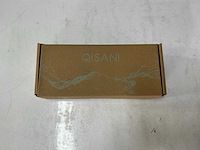 Qisani - flow - wastafelkraan uitloop afbouwdeel - zwart 21 cm - afbeelding 4 van  4