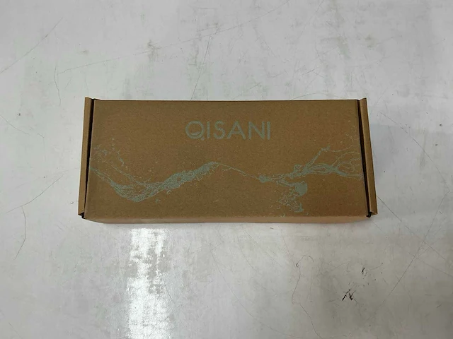 Qisani - flow - wastafelkraan uitloop afbouwdeel - zwart 21 cm - afbeelding 4 van  4