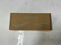 Qisani - flow - wastafelkraan uitloop afbouwdeel - zwart 25 cm - afbeelding 4 van  4