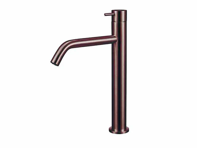 Qisani - flow - wastafelkraan verhoogd - copper 28 cm - afbeelding 1 van  4