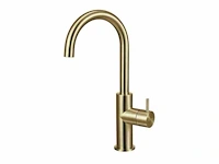 Qisani - flow - wastafelkraan verhoogd - gold 29 cm