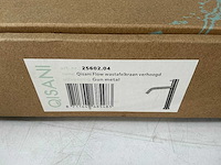 Qisani - flow - wastafelkraan verhoogd - gun metal 28 cm - afbeelding 3 van  4