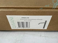 Qisani - flow - wastafelkraan verhoogd - gun metal 28 cm - afbeelding 3 van  4