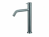 Qisani - flow - wastafelkraan verhoogd - rvs 28 cm