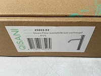 Qisani - flow - wastafelkraan verhoogd - rvs 28 cm - afbeelding 3 van  4