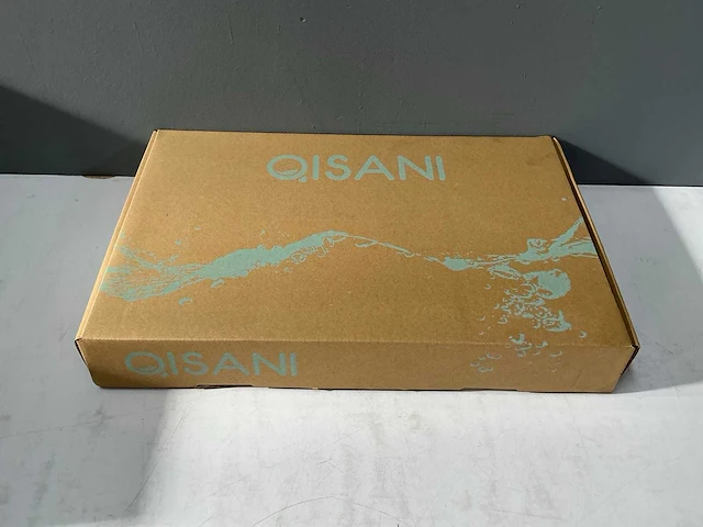 Qisani - flow - wastafelkraan verhoogd - zwart 28 cm - afbeelding 4 van  4