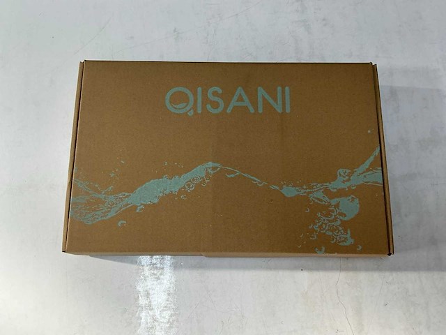 Qisani - flow - wastafelkraan verhoogd - zwart 29 cm - afbeelding 4 van  4
