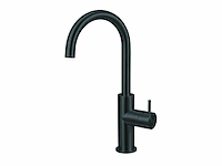 Qisani - flow - wastafelkraan verhoogd - zwart 29 cm
